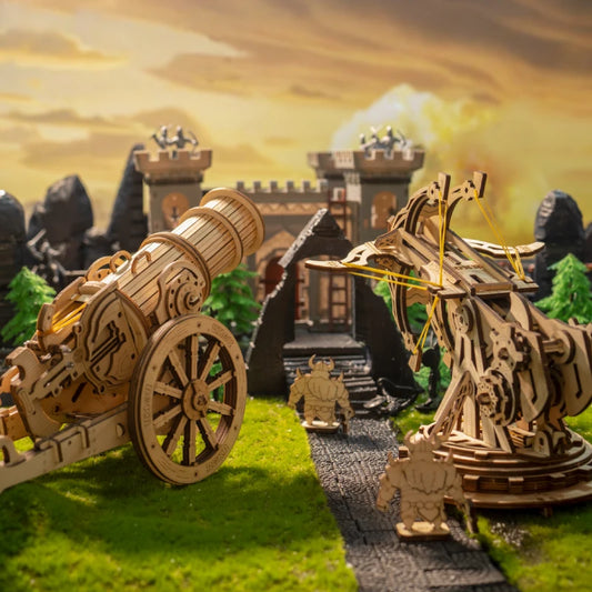 3D Wooden Puzzle Medieval Siege Weapons. - Two Brothers DIY Store