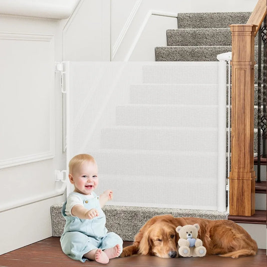 Retractable Baby Gates Extra Wide. - Two Brothers DIY Store