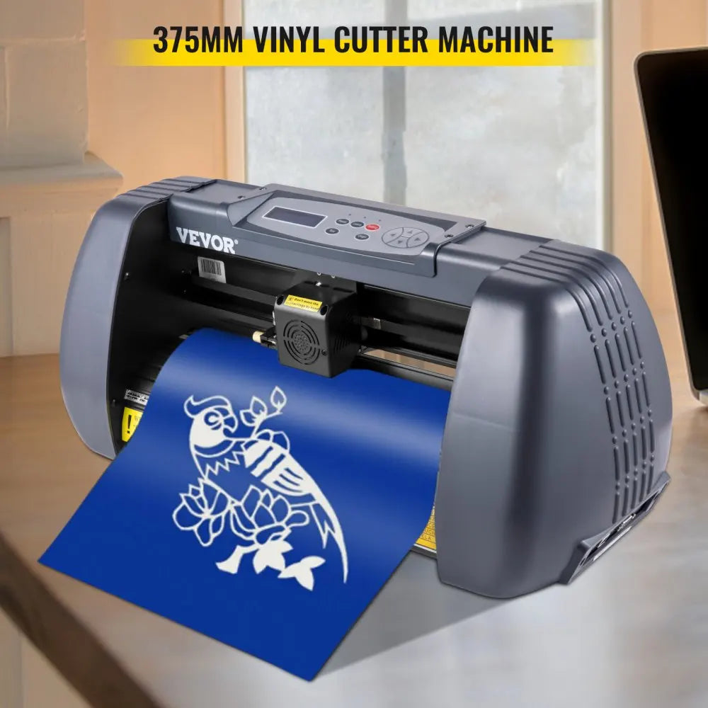 Vinyl Cutter Machine 375mm Vinyl Printer  Paper Feed  14 inch Plotter Printer with Vinyl Cutting Machine