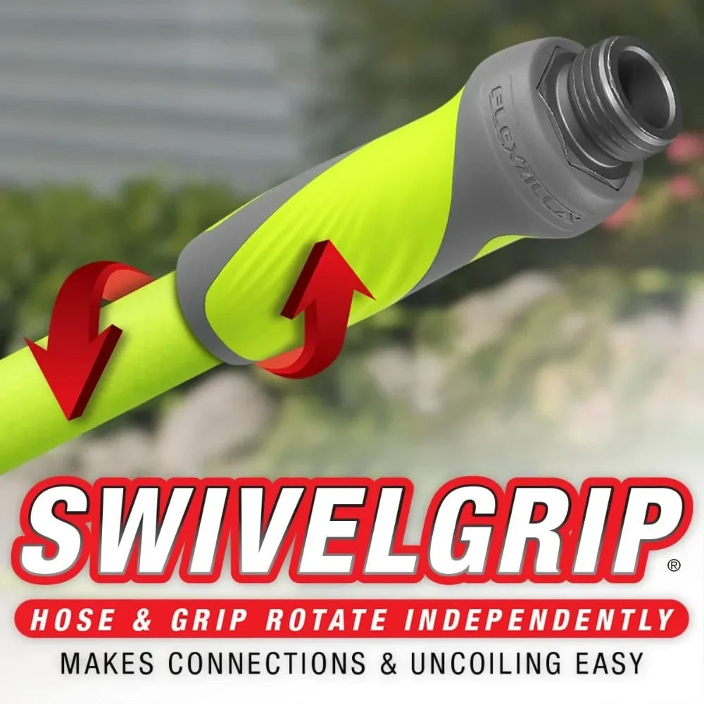 Garden Hose Pvc Pipe with SwivelGrip, 5/8 in. X 50 Ft. - Two Brothers DIY Store