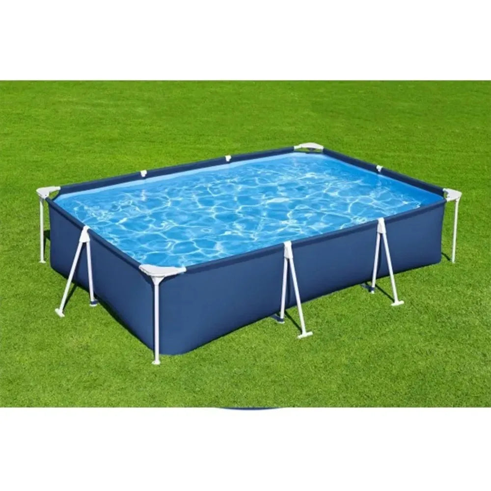 13ftX 6ft, Swimming Pool, Rectangular Steel Frame. - Two Brothers DIY Store