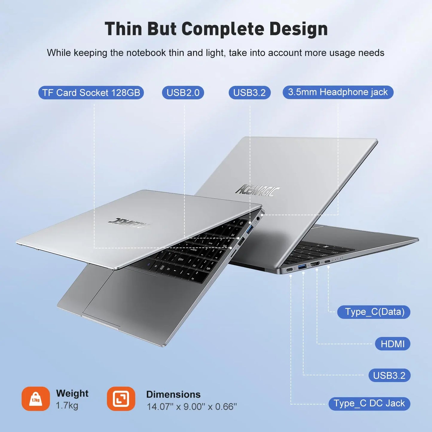 15.6" Ultra Slim Laptop. - Two Brothers DIY Store