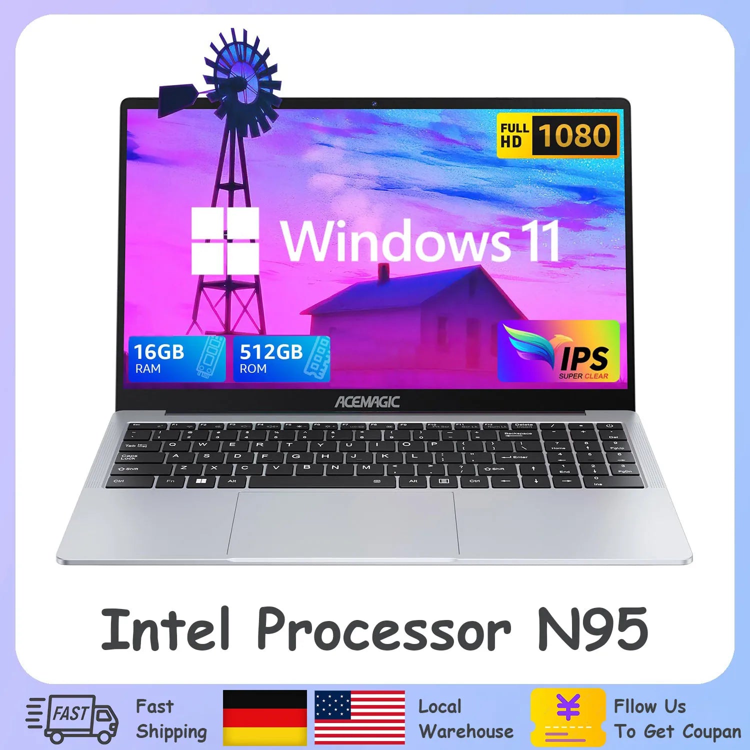 15.6" Ultra Slim Laptop. - Two Brothers DIY Store