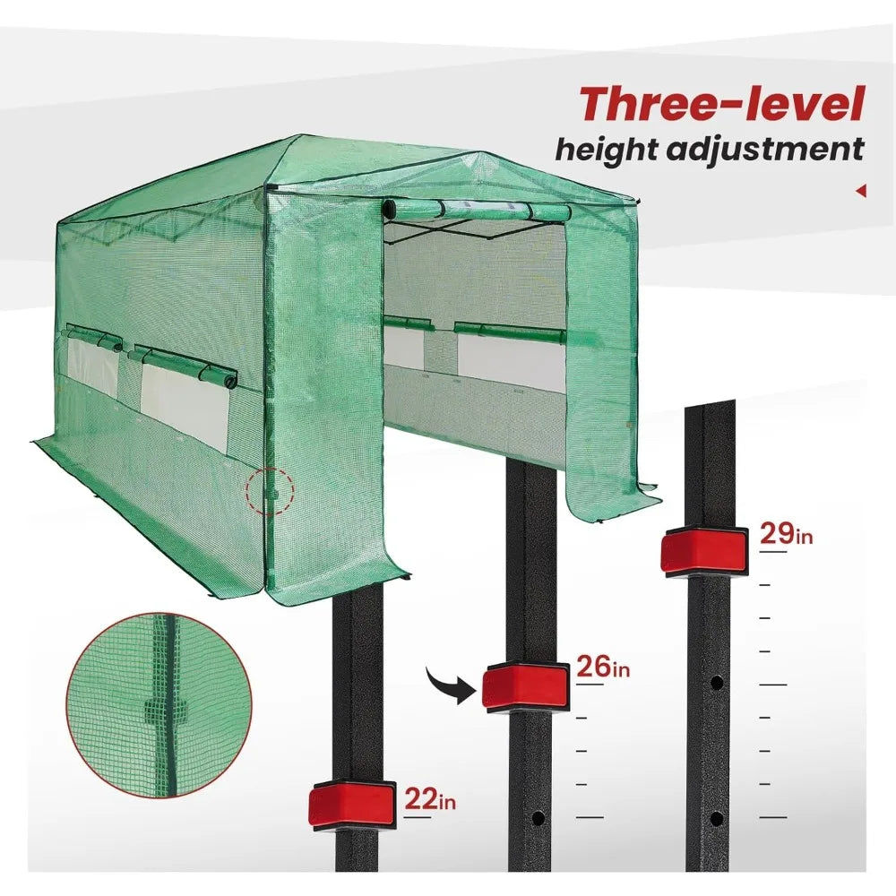 8'x12' Portable Greenhouse Pop-up Greenhouse - Two Brothers DIY Store