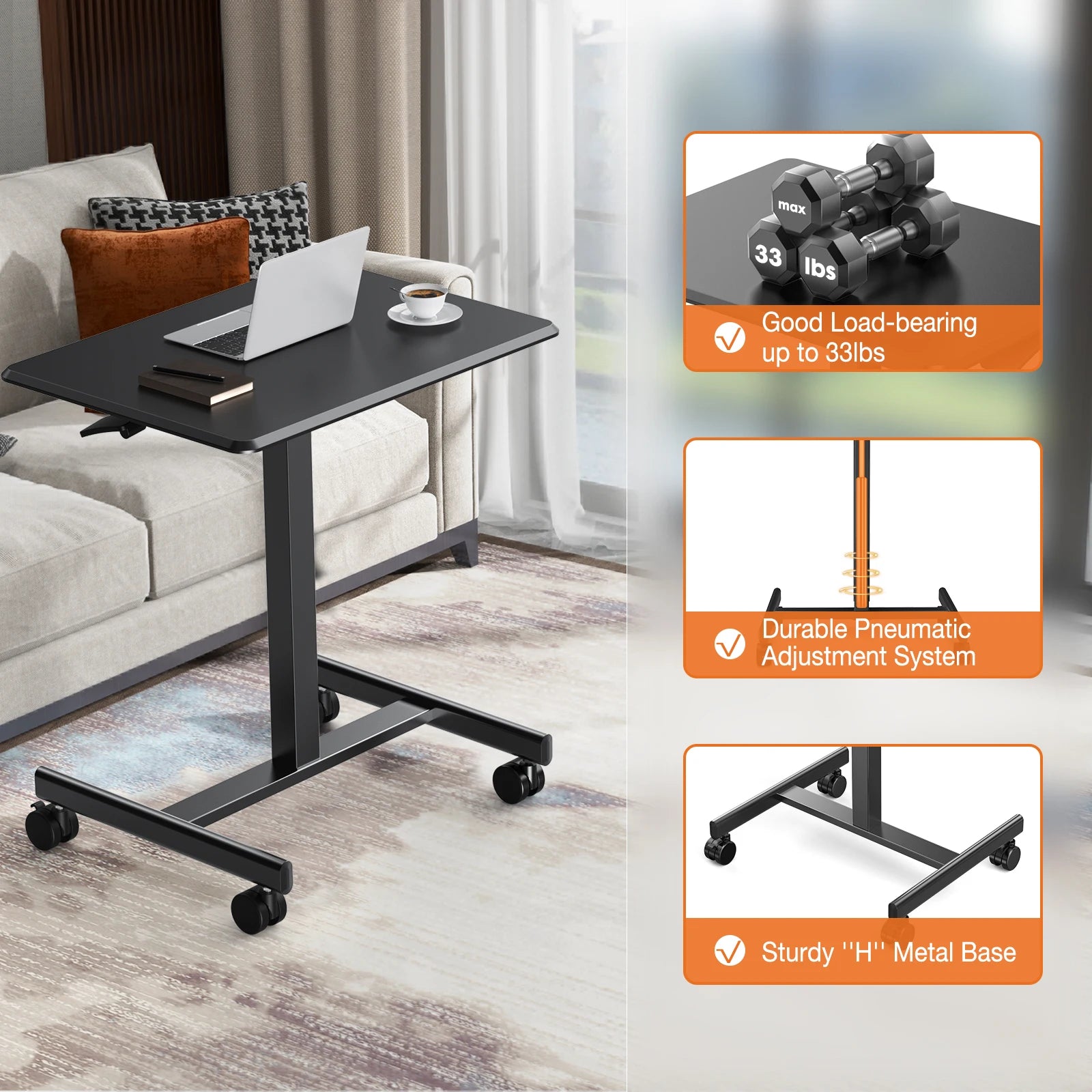 Portable Adjustable Table. - Two Brothers DIY Store