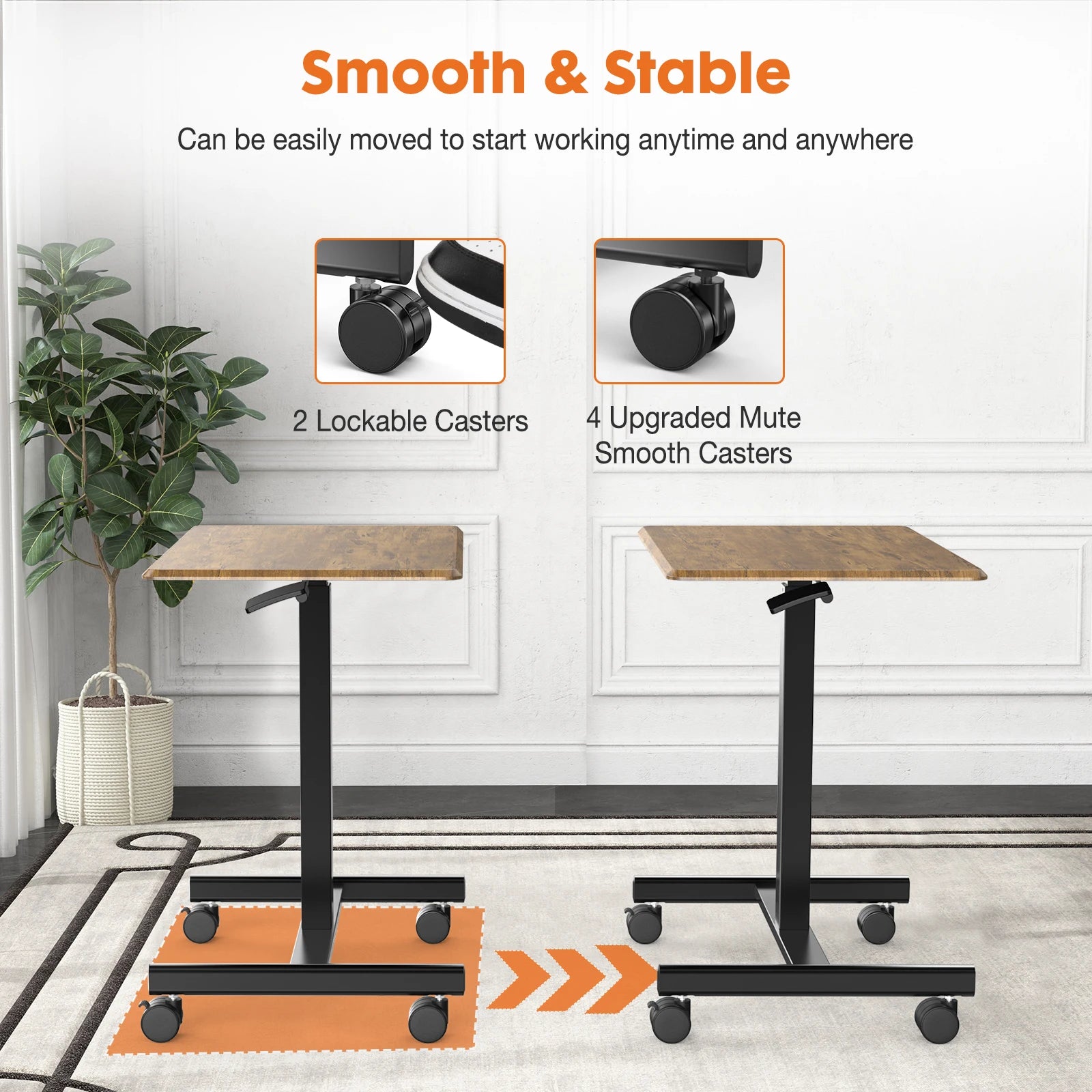 Portable Adjustable Table. - Two Brothers DIY Store