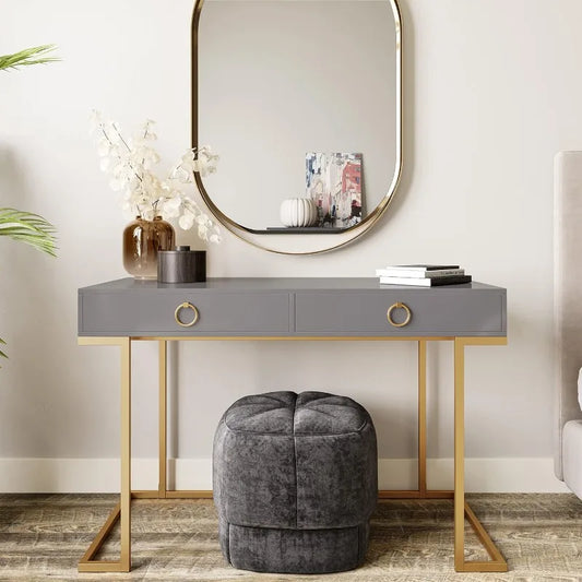 Modern 45 Inch Makeup Vanity Dressing Table. - Two Brothers DIY Store