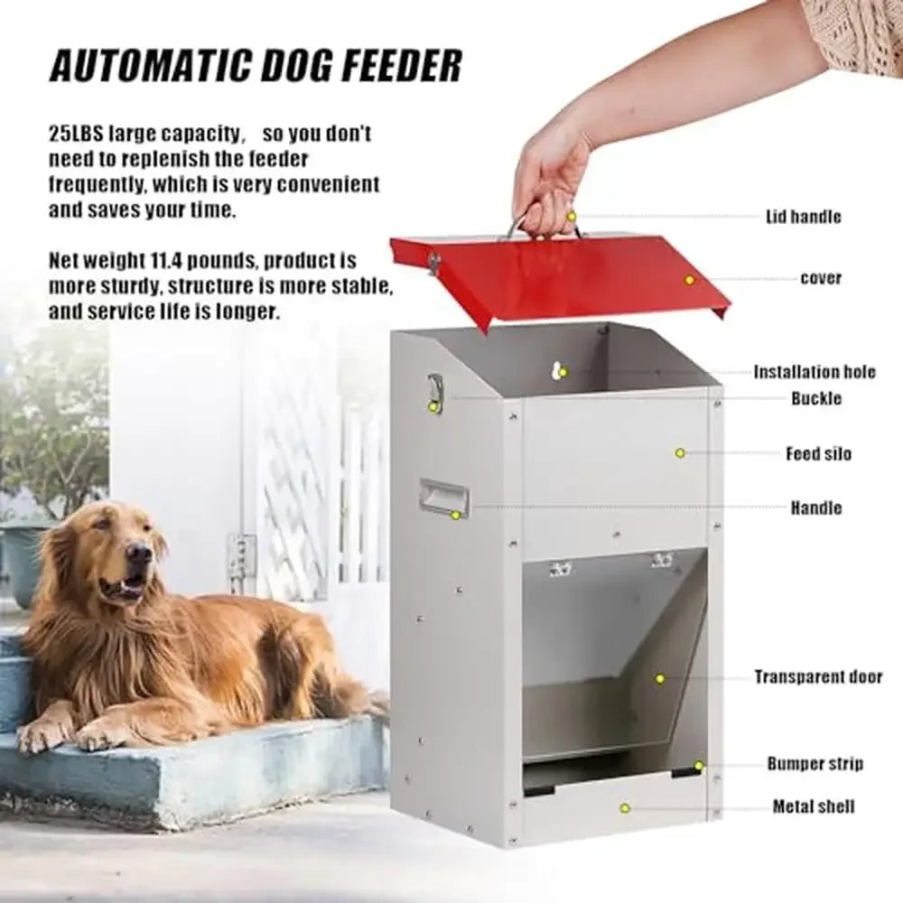 Large Breed Dog Food Dispenser. - Two Brothers DIY Store