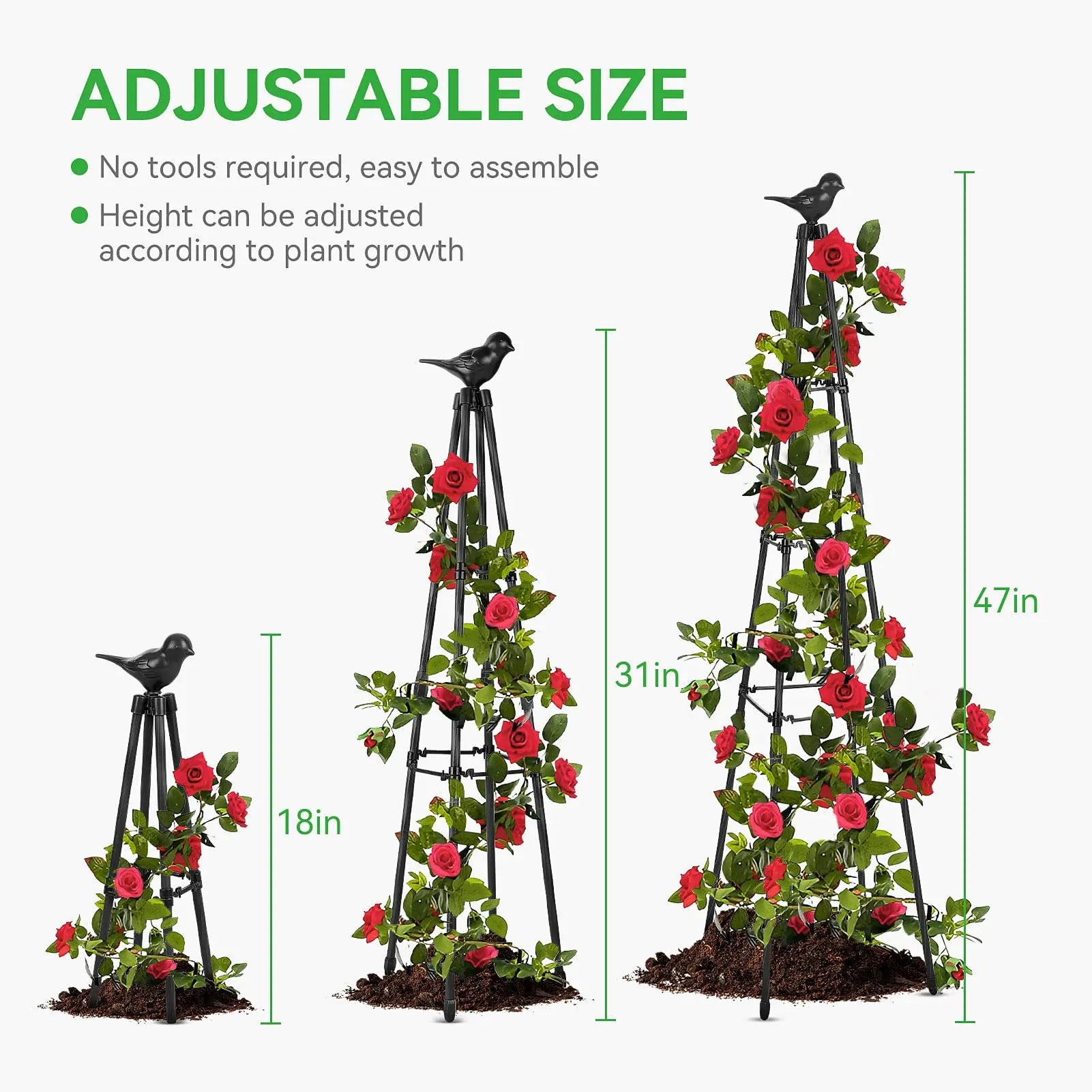 Garden Obelisk Trellis. - Two Brothers DIY Store