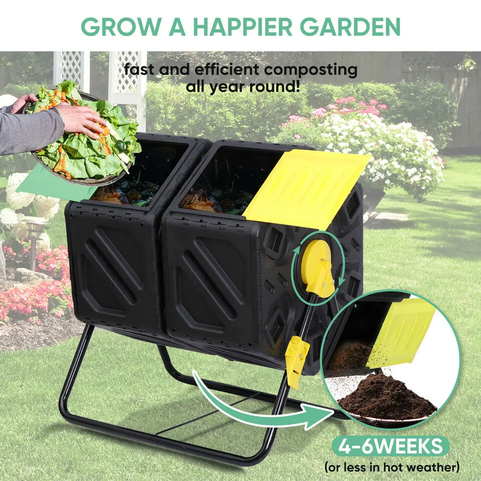 Compost Bin Tumbler. - Two Brothers DIY Store