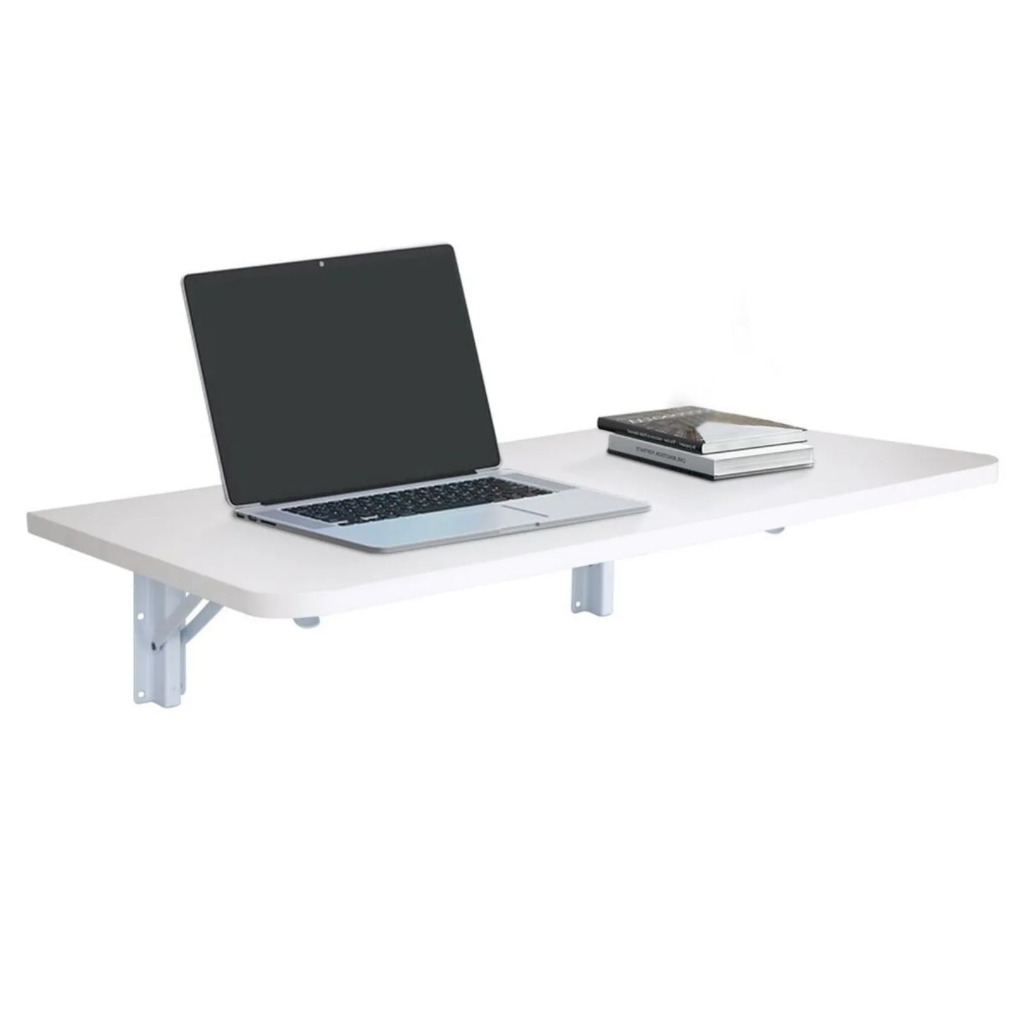 US Foldable Wall-Mounted Laptop Desk with Stand - Two Brothers DIY Store